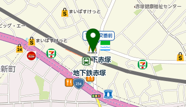おたからや 下赤塚駅前店の地図画像