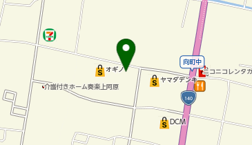 おたからや 向町店の地図画像