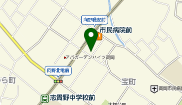 おたからや 宝町店の地図画像