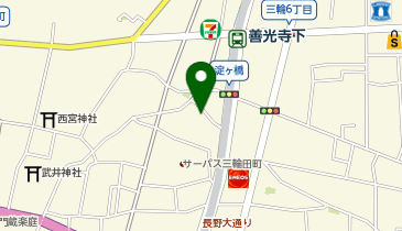 おたからや 善光寺下駅店の地図画像