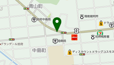 おたからや 別府中島店の地図画像