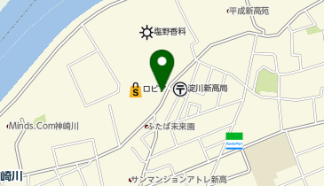 おたからや 新高店の地図画像