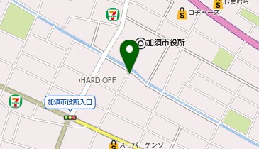 おたからや 市役所南2号店の地図画像