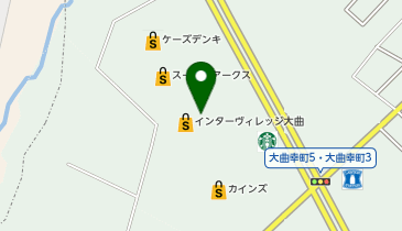 おたからや インターヴィレッジ大曲店の地図画像