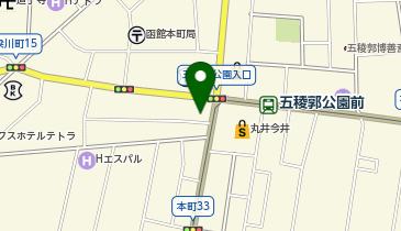 おたからや 函館五稜郭店の地図画像