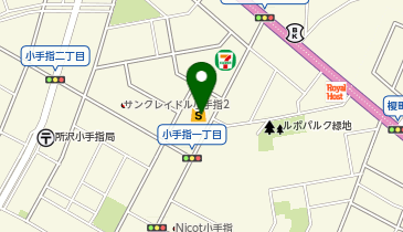 おたからや 小手指駅北口店の地図画像