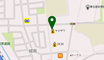 おたからや ヤマザワ多賀城店の地図画像