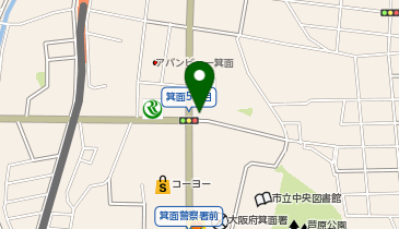 おたからや 箕面店の地図画像