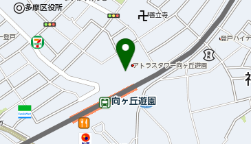 おたからや アトラスタワー向ケ丘遊園店の地図画像
