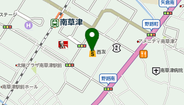 おたからや 西友南草津店の地図画像