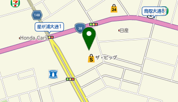 おたからや ザ・ビッグ鳥取大通店の地図画像