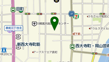 おたからや 表町店の地図画像