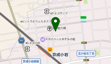 おたからや 京成小岩北口店の地図画像