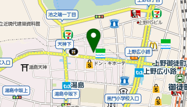 おたからや 湯島上野広小路店の地図画像