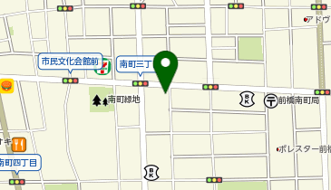 おたからや 前橋南町店の地図画像