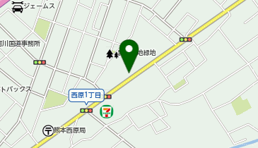 ハウスドゥ 熊本託麻の地図画像