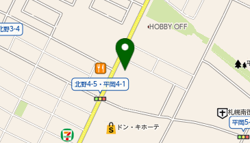 ハウスドゥ 清田平岡の地図画像