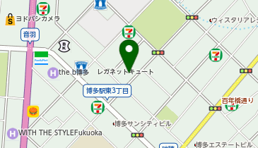 ハウスドゥ 家・不動産買取専門店 博多駅南の地図画像
