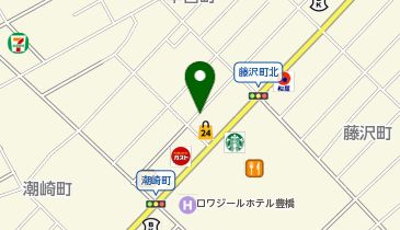 ハウスドゥ 豊橋藤沢の地図画像