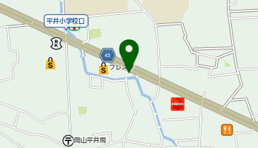 ハウスドゥ 岡山平井の地図画像