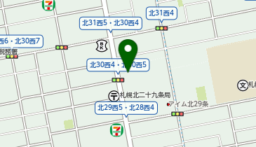 ハウスドゥ 北29条の地図画像