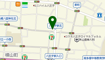 ハウスドゥ 八王子駅北の地図画像