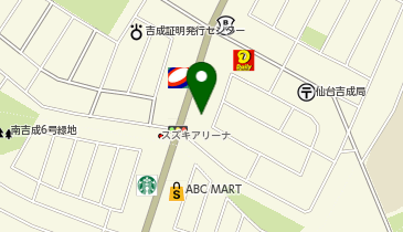 ハウスドゥ 仙台吉成の地図画像