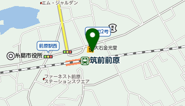 ハウスドゥ 筑前前原駅前の地図画像