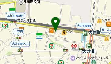 ハウスドゥ 大井町駅前の地図画像