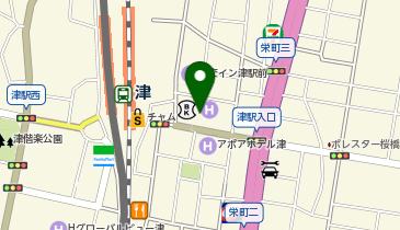 ハウスドゥ 津駅前の地図画像
