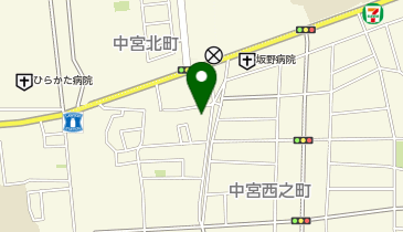 ハウスドゥ 枚方中宮の地図画像