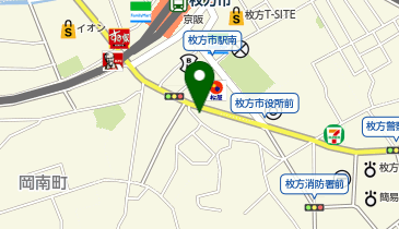 ハウスドゥ 枚方市駅前の地図画像