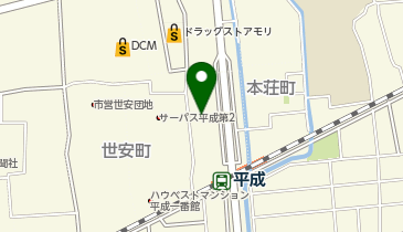 ハウスドゥ 熊本平成の地図画像