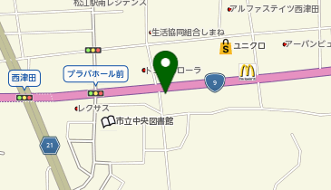 ハウスドゥ 松江の地図画像