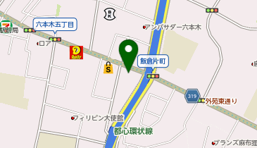 ハウスドゥ 六本木の地図画像