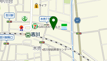 ハウスドゥ 吉川駅前の地図画像