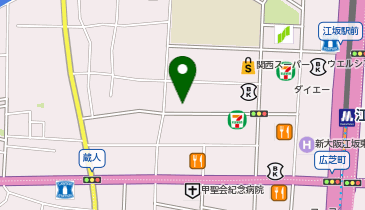 ハウスドゥ 江坂の地図画像