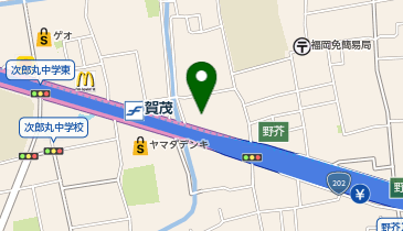 ハウスドゥ 早良区賀茂の地図画像