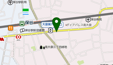ハウスドゥ 南大泉の地図画像