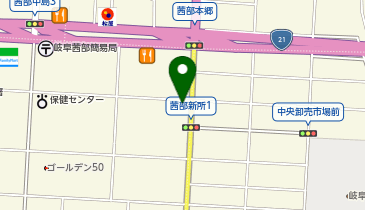 ハウスドゥ 岐阜南の地図画像