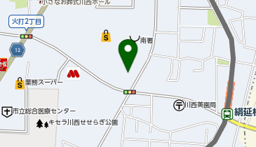 ハウスドゥ キセラ川西の地図画像