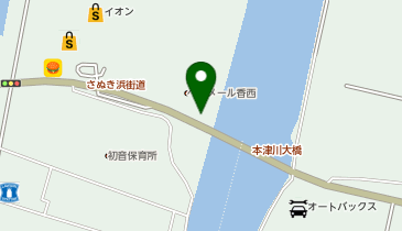 ハウスドゥ 高松西の地図画像