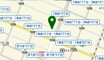 ハウスドゥ 旭川中央の地図画像
