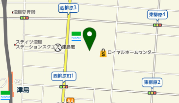 ハウスドゥ 津島の地図画像