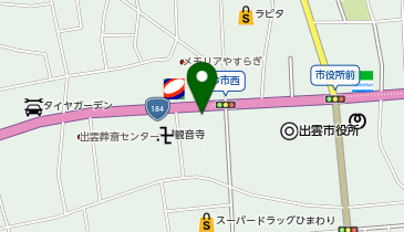 ハウスドゥ 出雲の地図画像