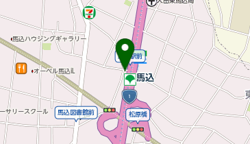 ハウスドゥ  馬込の地図画像