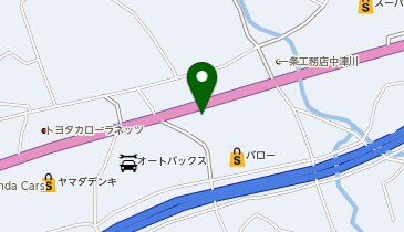 ハウスドゥ 中津川の地図画像