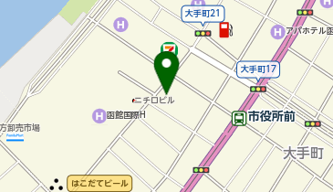 ハウスドゥ 函館ベイエリアの地図画像