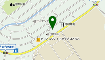 松陰塾 太宰府西校の地図画像