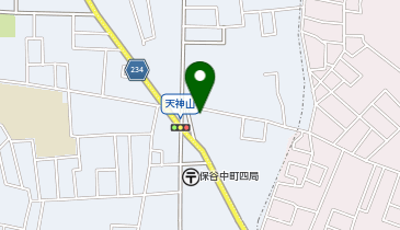 松陰塾 天神山校の地図画像